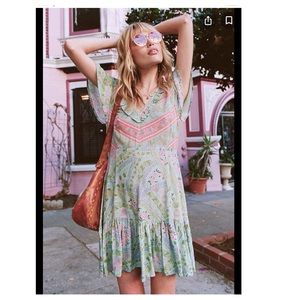 Spell & The Gypsy City Lights Mini Dress Sz XS